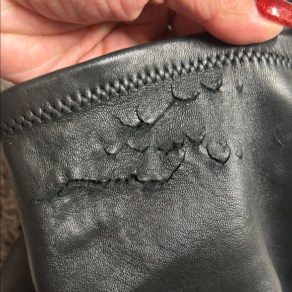 Rene Caovilla Black Heeled Boots with Silver Accents - Picture 5 of 6